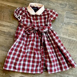 Ralph Lauren Plaid Cotton Dress